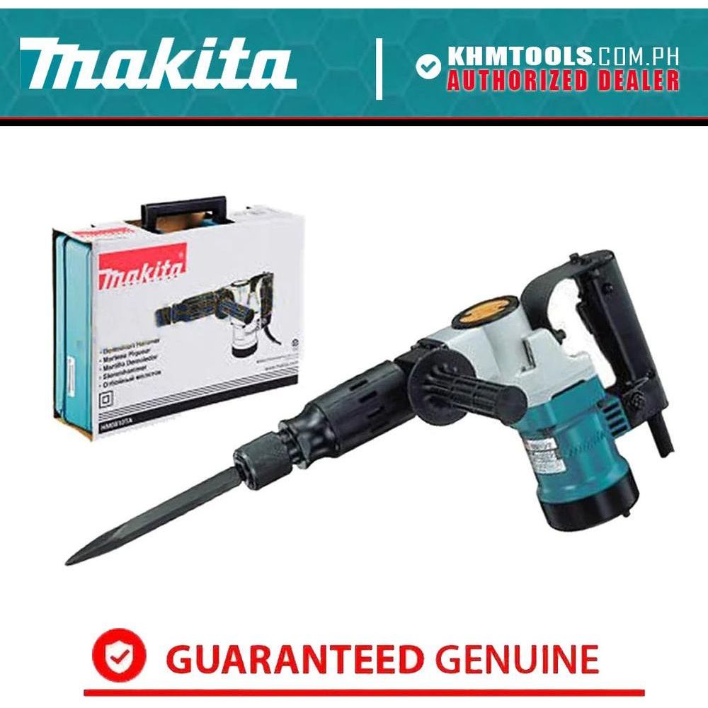 Makita HM0810TA Demolition Hammer / Chipping Gun 17mm Hex 7.6J | Makita by KHM Megatools Corp.