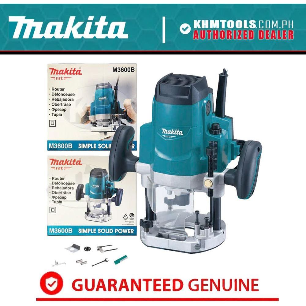 Makita MT M3600B Plunge Router (1/4