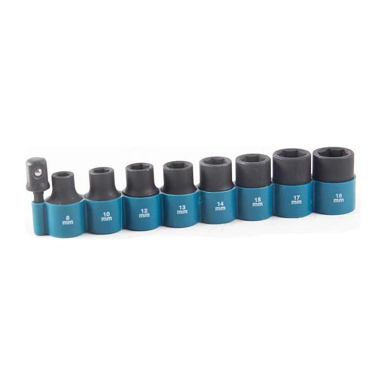 Makita B-55762 Impact Socket Wrench Set with 1/4