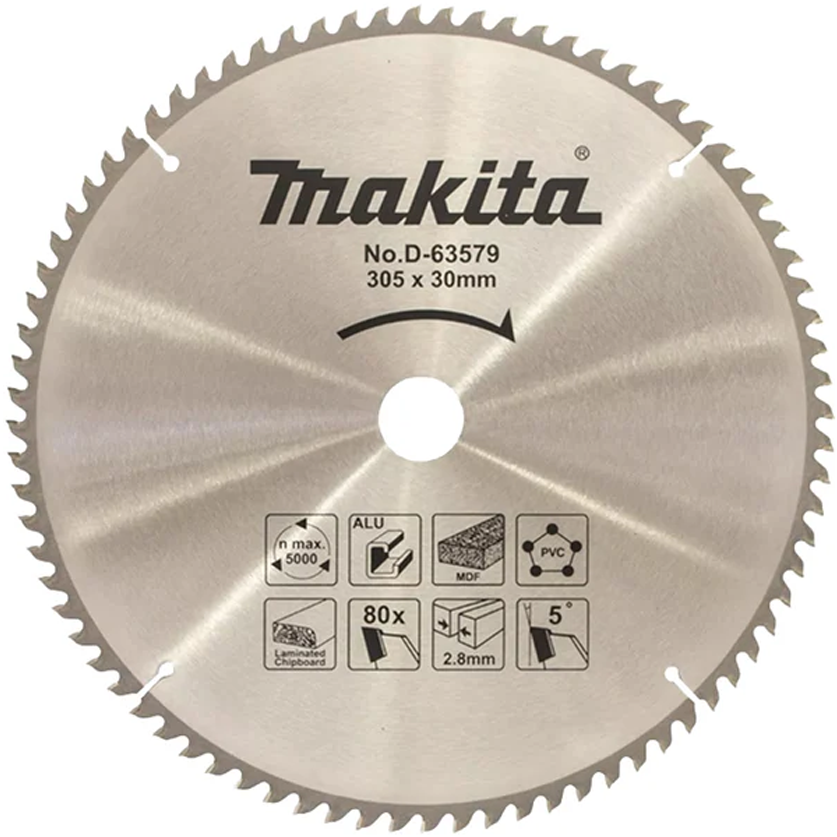 Makita D-63579 Circular Saw Blade Multi Material 12