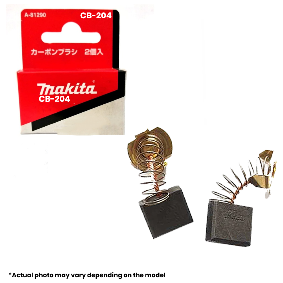 Makita CB-204 Genuine Carbon Brushes [204] | Makita by KHM Megatools Corp.