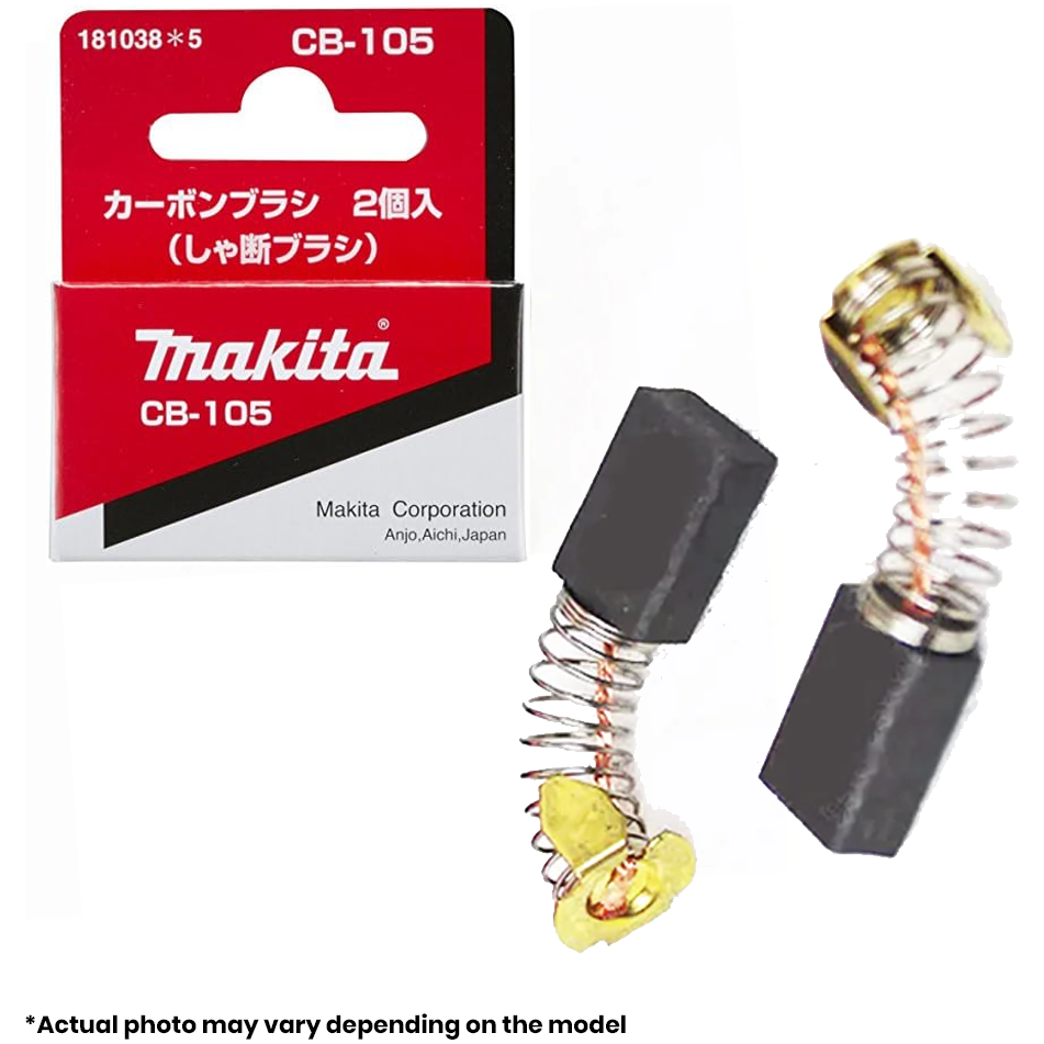 Makita CB-105 Genuine Carbon Brushes [105] | Makita by KHM Megatools Corp.