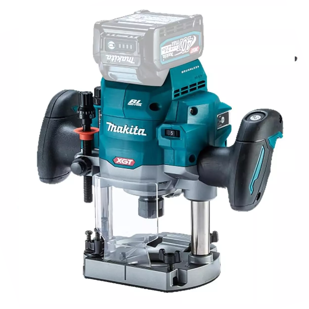 Makita RP001GZ Cordless Brushless Plunge Router 40V 1/2