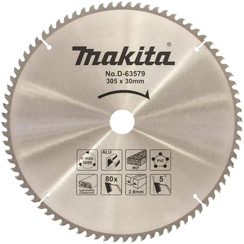 Makita D-63579 Circular Saw Blade Multi Material 12