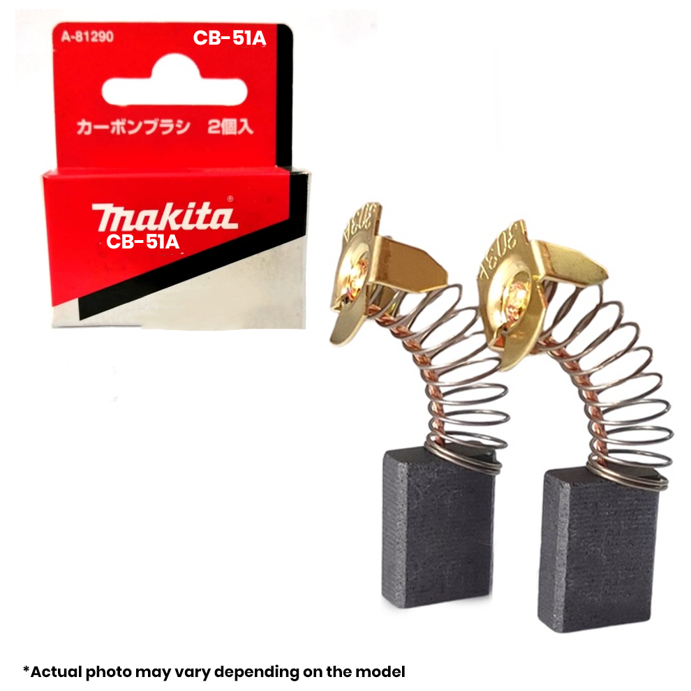 Makita CB-51A Genuine Carbon Brushes [51A] | Makita by KHM Megatools Corp.