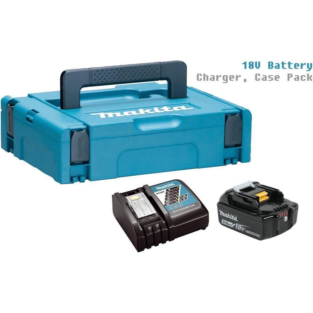 Makita MKP1RT181 18V LXT Power Source Kit (CASE,BATTERY,CHARGER) - Goldpeak Tools PH Makita