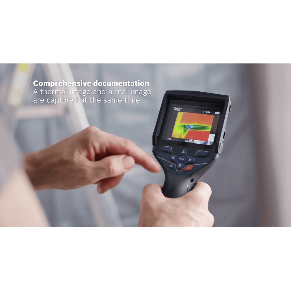 Bosch GTC 400 C Infrared Thermal Scanner / Camera - Goldpeak Tools PH Bosch