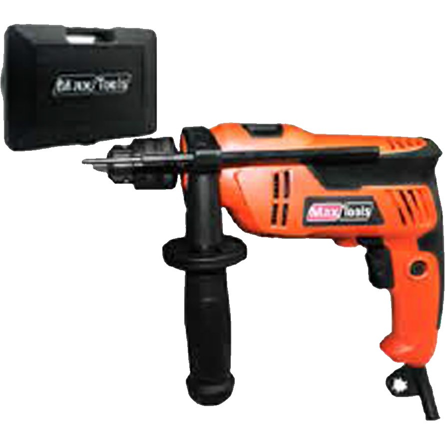 MaxTools MSD-1365VSR Hammer Drill 13MM with Accessories