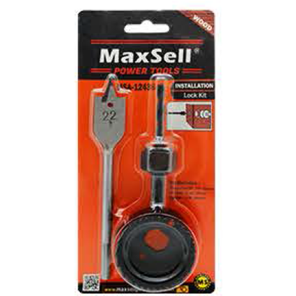 Maxsell MSA-12436 Door Lock Installation Kit