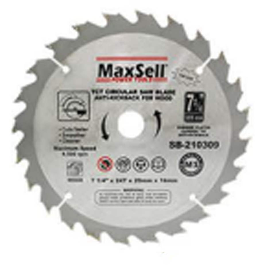 Maxsell TCT Circular Saw Blade for Wood (Anti-Kickback)