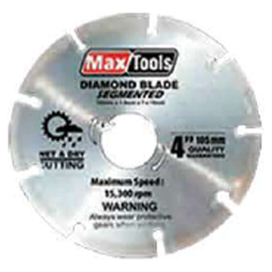 MaxTools MTS-4018 Diamond Cutting Disc 4