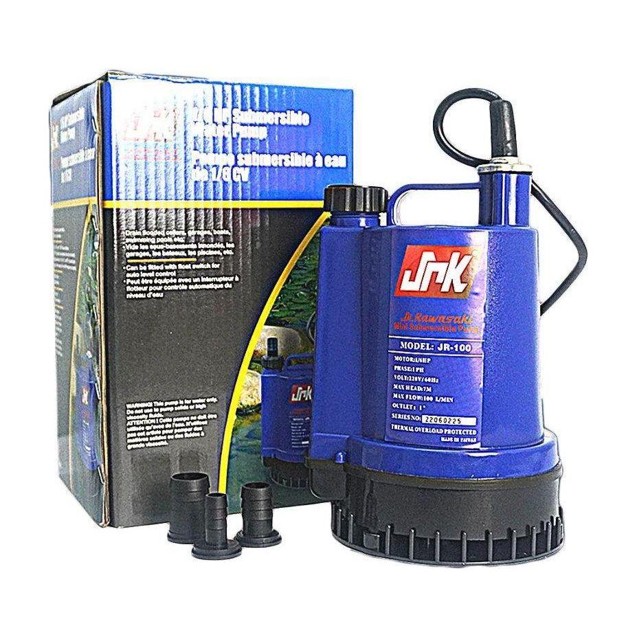 JR Kawasaki JRK-100 Mini Submersible Pump 1/6 HP - KHM Megatools Corp.