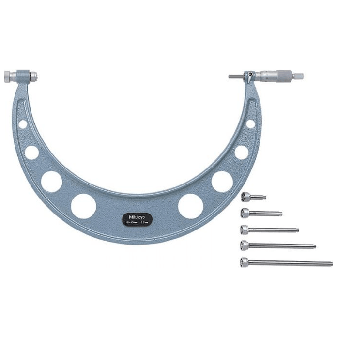 Mitutoyo Outside Micrometer, Series 104 (with interchangeable anvils) | Mitutoyo by KHM Megatools Corp.