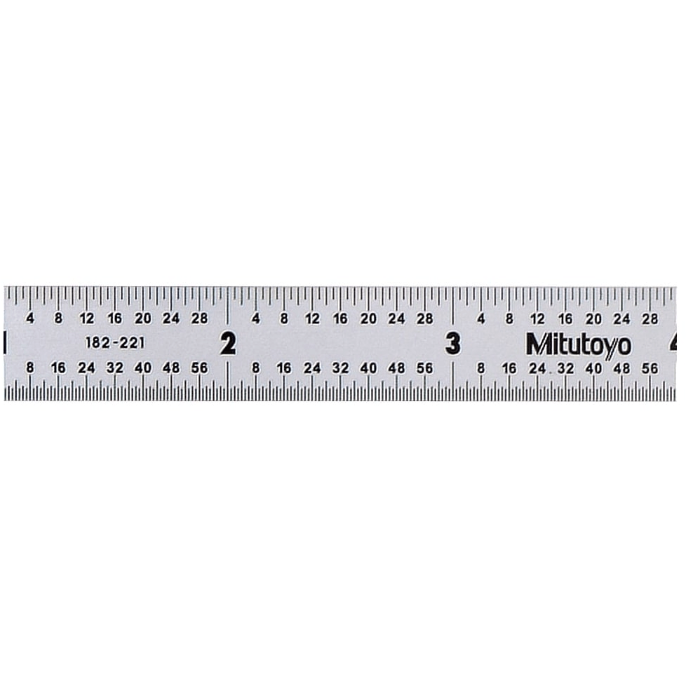 Mitutoyo 182-221 Fully Flexible Steel Rule / Ruler 12