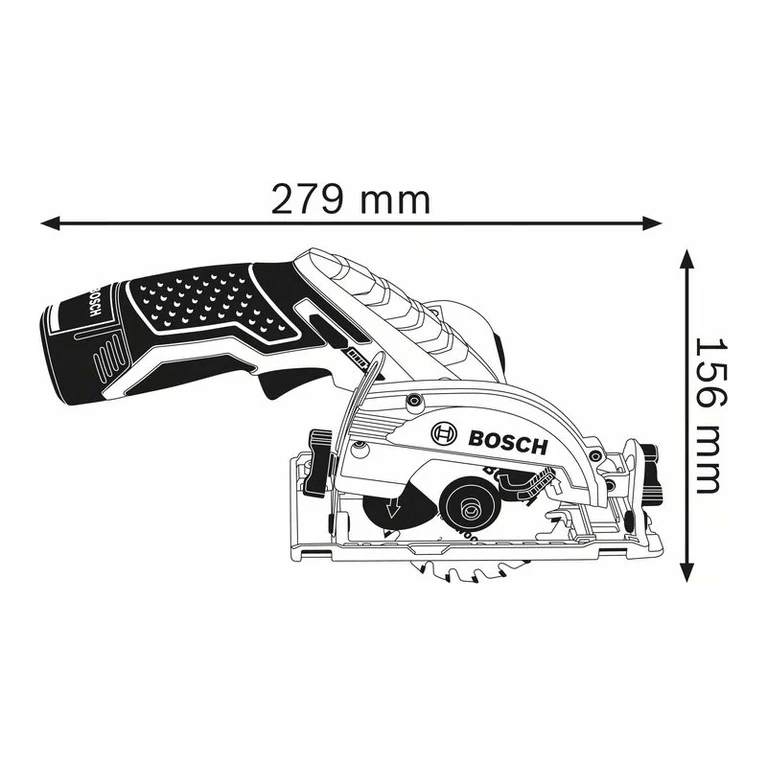 Bosch GKS 12 V-Li Cordless Circular Saw (Bare) - Goldpeak Tools PH Bosch