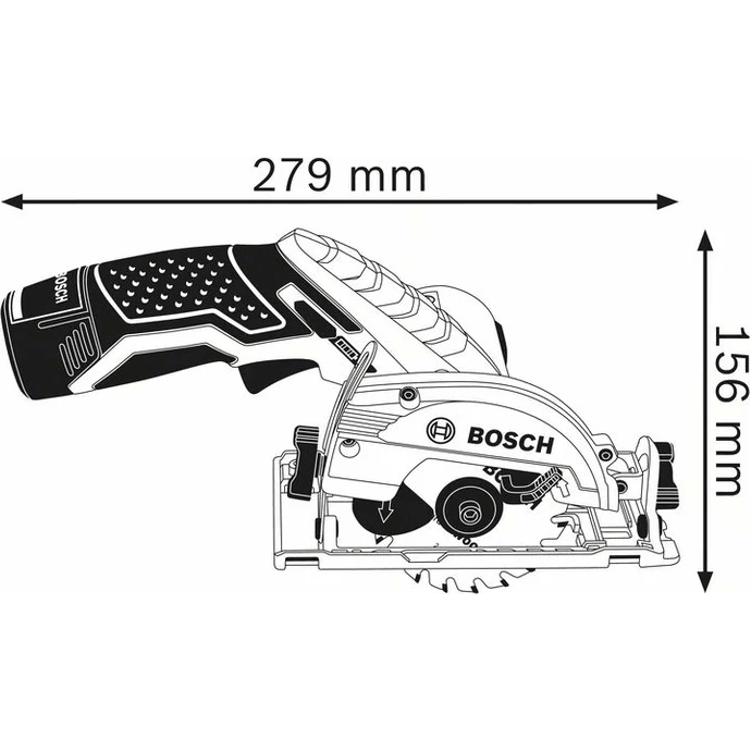 Bosch GKS 12 V-Li Cordless Circular Saw (Bare) - Goldpeak Tools PH Bosch