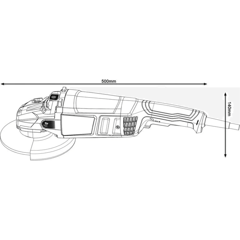 Bosch GWS 2200-180 Large Angle Grinder 7