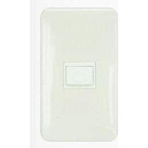 Omni P1-S13-PK 1-Way Switch in Plate (Flush Type) | Omni by KHM Megatools Corp.