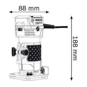 Bosch GKF 550 Palm Router / Trimmer - Goldpeak Tools PH Bosch