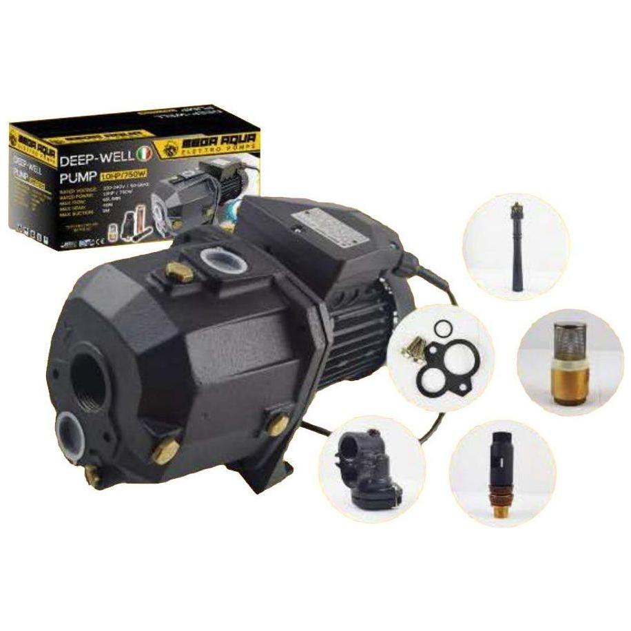 Megatools DW255 Aqua Deep Well Water Pump (Single Pipe 2