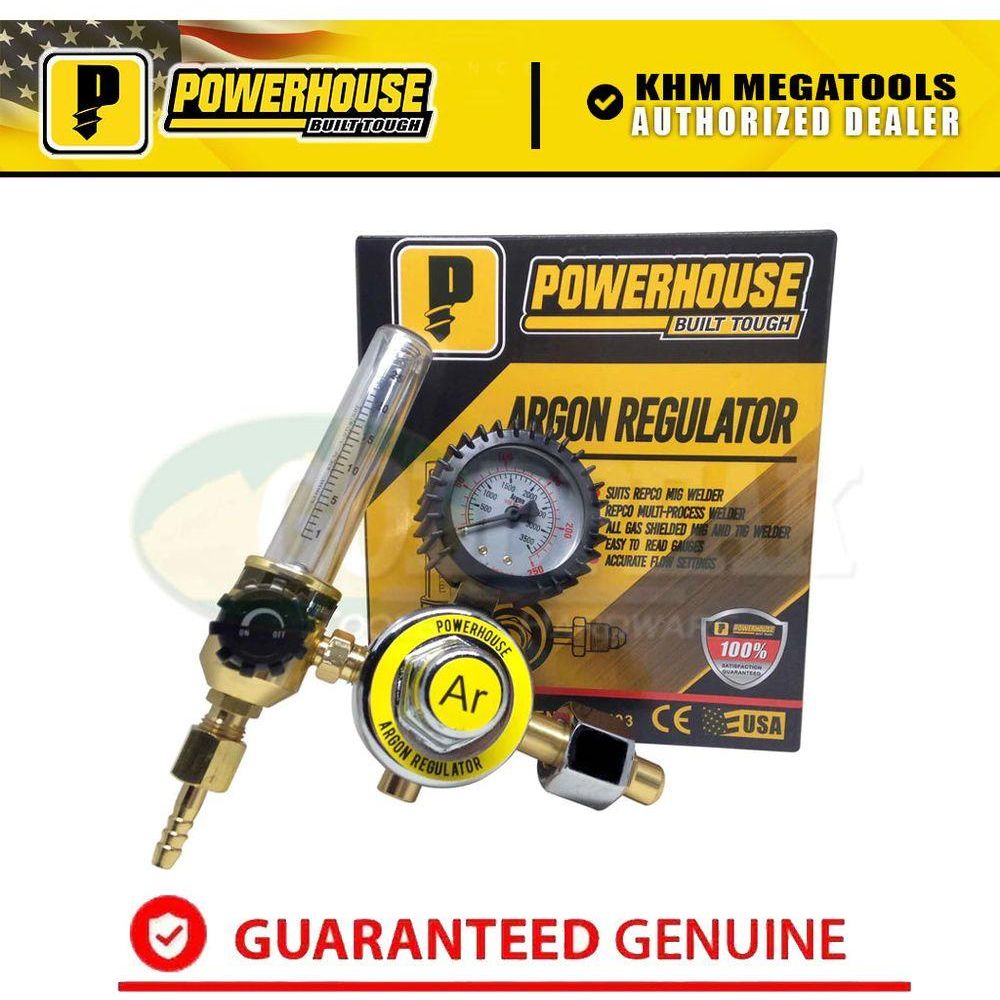 Powerhouse PH-AR-03K Argon Regulator for TIG Welding | Powerhouse by KHM Megatools Corp.