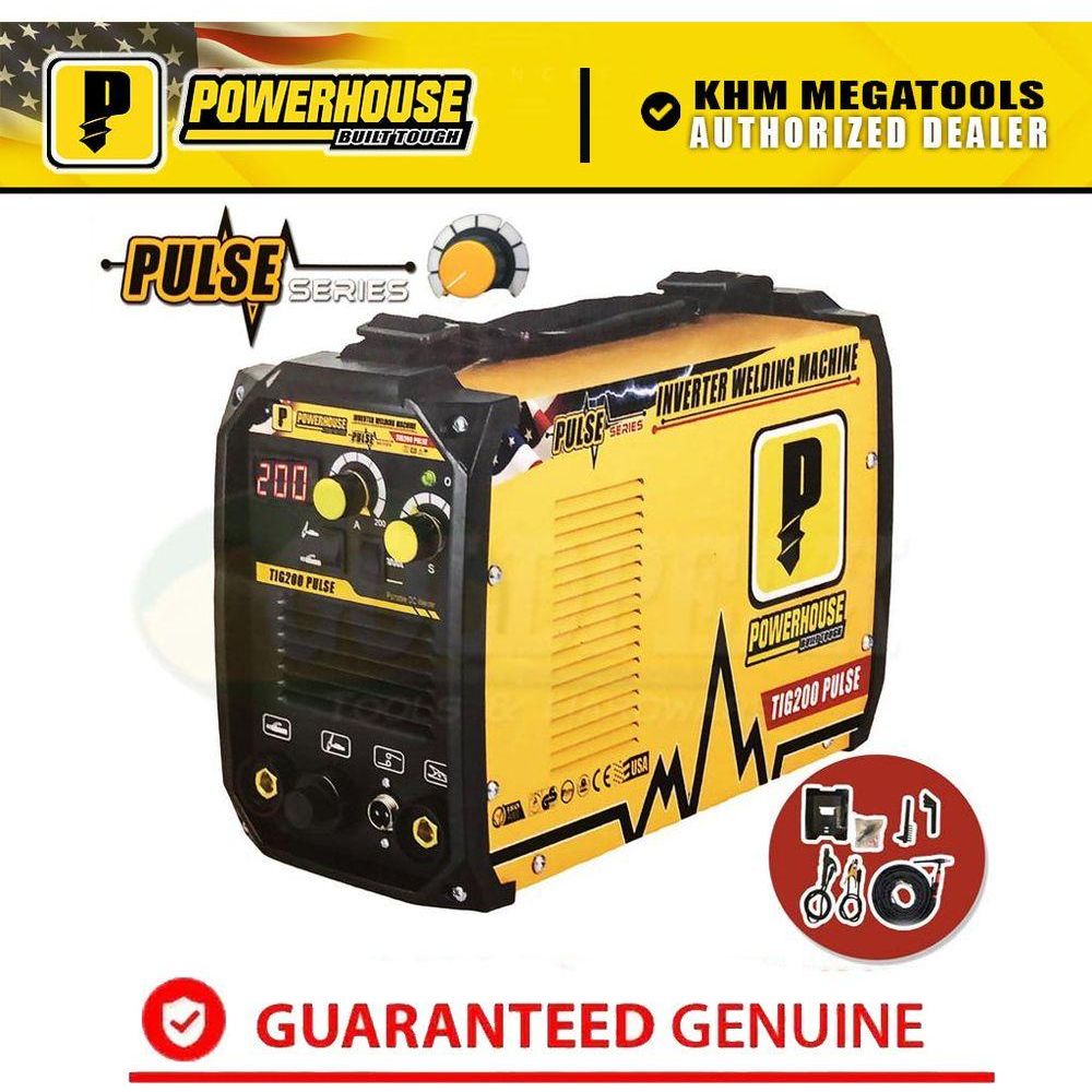 Powerhouse TIG 200 PULSE 2in1 (TIG/MMA) DC Inverter Welding Machine | Powerhouse by KHM Megatools Corp.