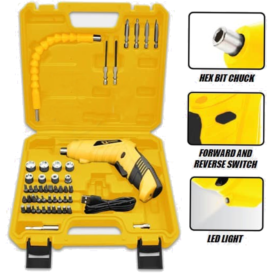 Powerhouse PH-CSDRIVER-4V Cordless Mini Screwdriver 4V