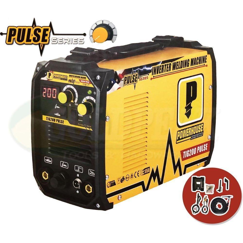 Powerhouse TIG 200 PULSE 2in1 (TIG/MMA) DC Inverter Welding Machine - Goldpeak Tools PH Powerhouse