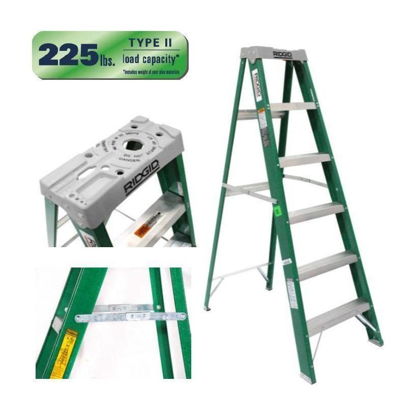 Ridgid Fiberglass Industrial Ladder | Ridgid by KHM Megatools Corp.