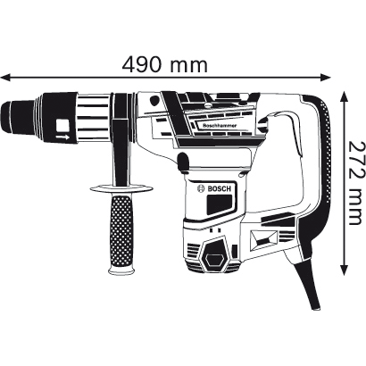 Bosch GBH 5-40 D SDS-Max Rotary Hammer - Goldpeak Tools PH Bosch