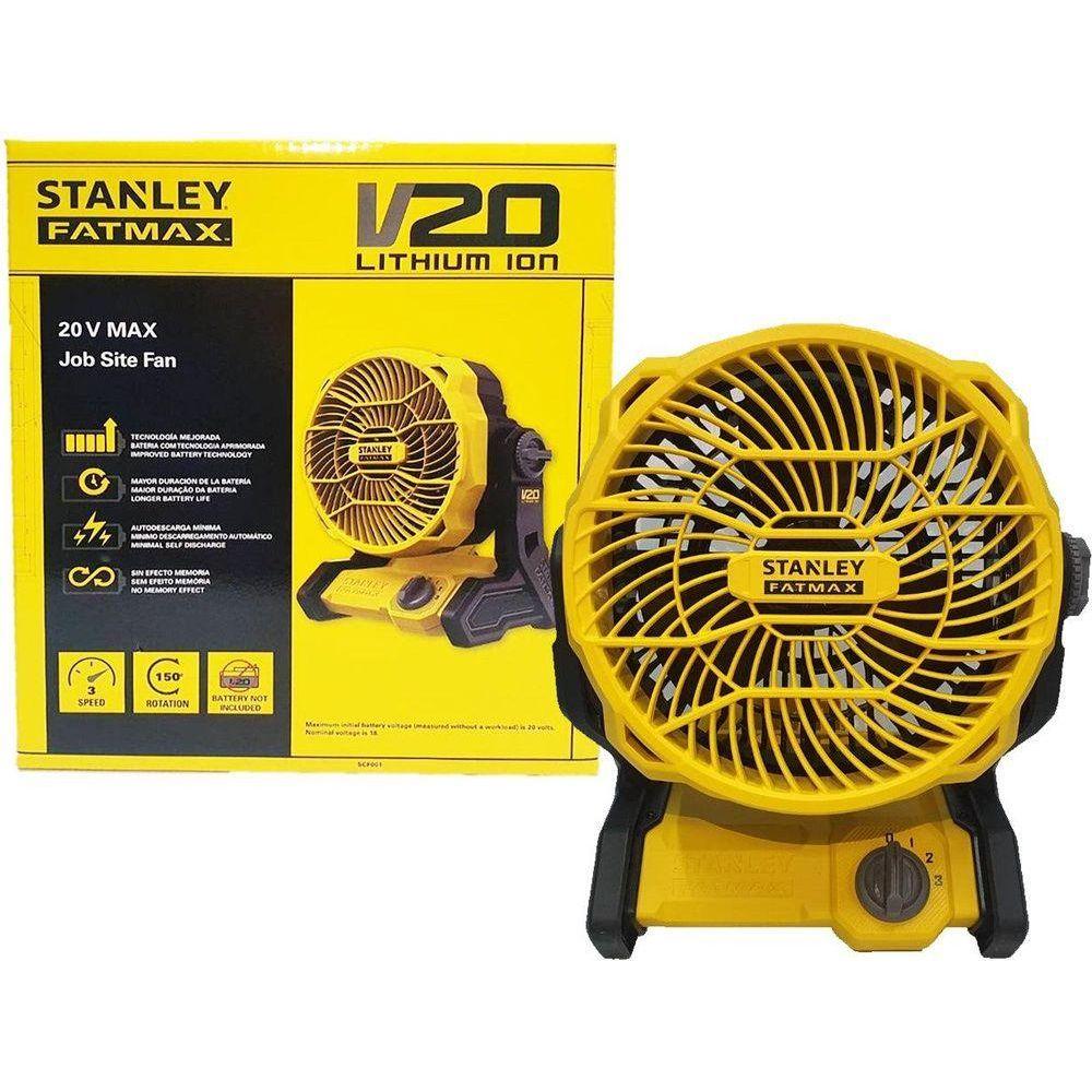 Stanley SCF001 20V Cordless Job Site Fan (Bare) - KHM Megatools Corp.