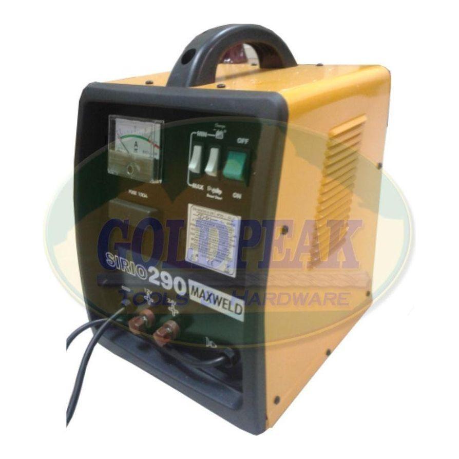 Maxweld Sirio 290 Portable Car Battery Charger & Starter - Goldpeak Tools PH Maxweld