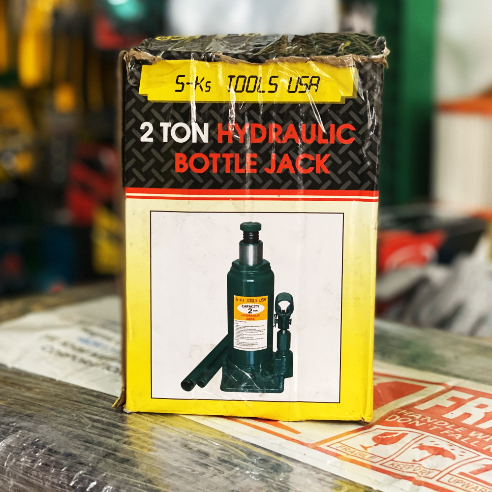 S-Ks Hydraulic Bottle Jack 2TON (Damaged Box)