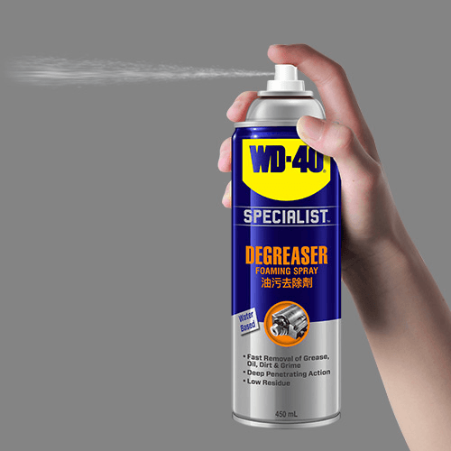 WD-40 Fast Acting Degreaser / Degreaser Foaming Spray 450ml (WDSPLD450) - KHM Megatools Corp.