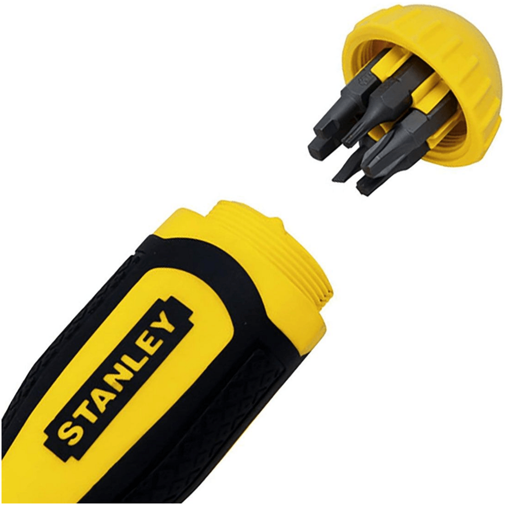 Stanley 68-010 Multibit Ratcheting Screwdriver (10 bits) | Stanley by KHM Megatools Corp.