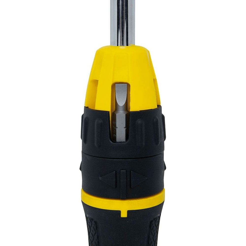 Stanley 68-010 Multibit Ratcheting Screwdriver (10 bits) | Stanley by KHM Megatools Corp.