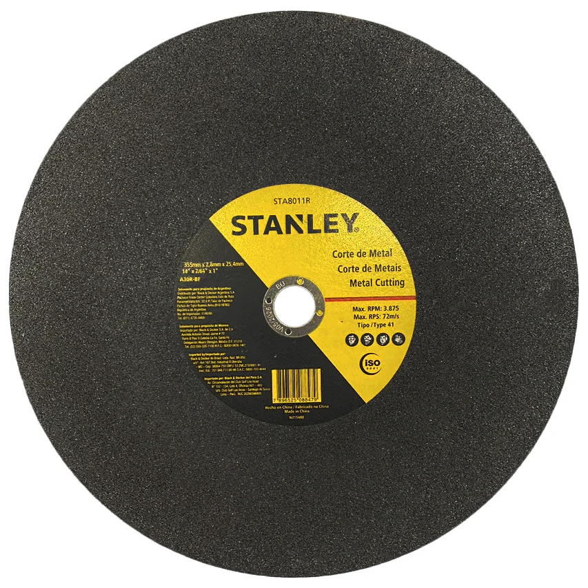 Stanley STA8011R Cut Off Wheel T1 14