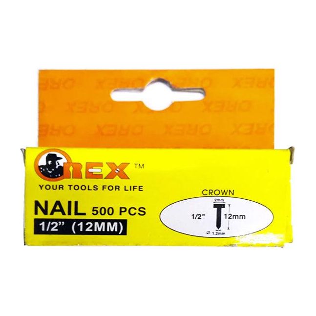 Orex 6612 Nail for Gun Tacker 1/2