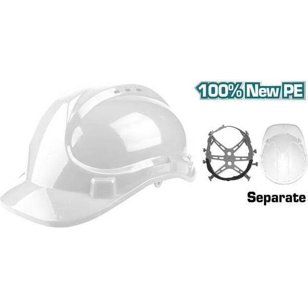 Total Safety Helmet / Construction Helmet (PE Shell) | Total by KHM Megatools Corp.