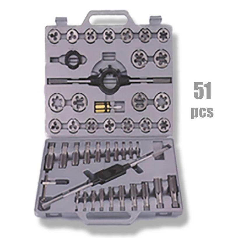 SKS Tap & Die Set (51pcs) Alloy Steel - Goldpeak Tools PH SKS