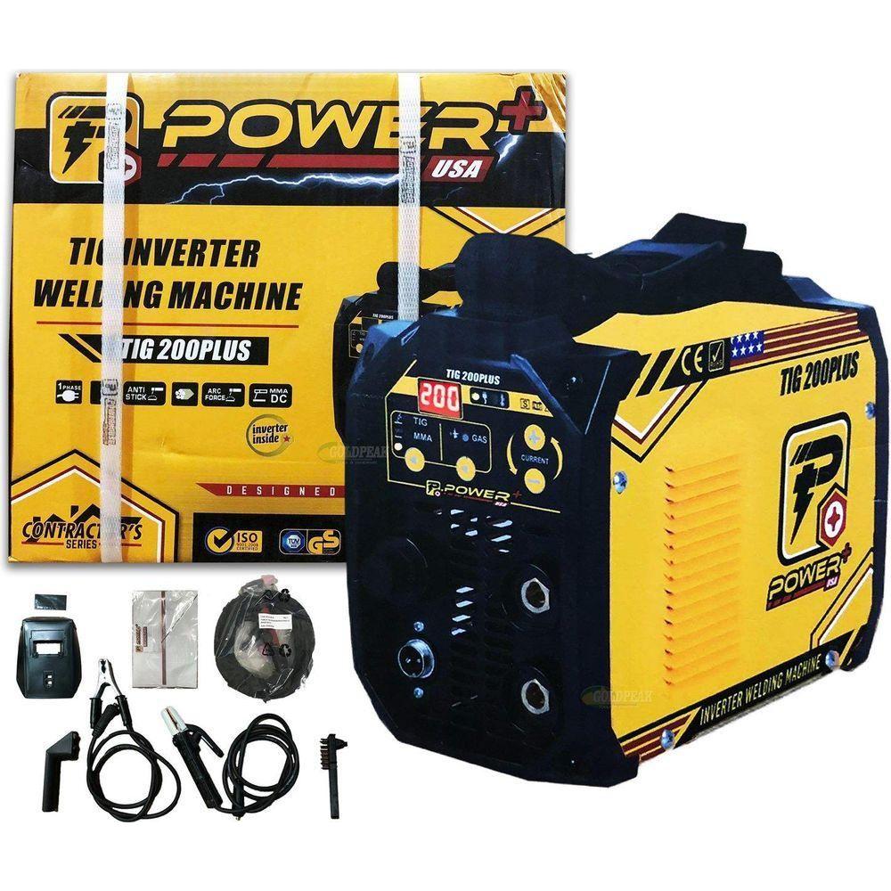 Powerplus TIG 200PLUS DC Inverter Welding Machine 2in1 TIG-ARC | Powerplus by KHM Megatools Corp.