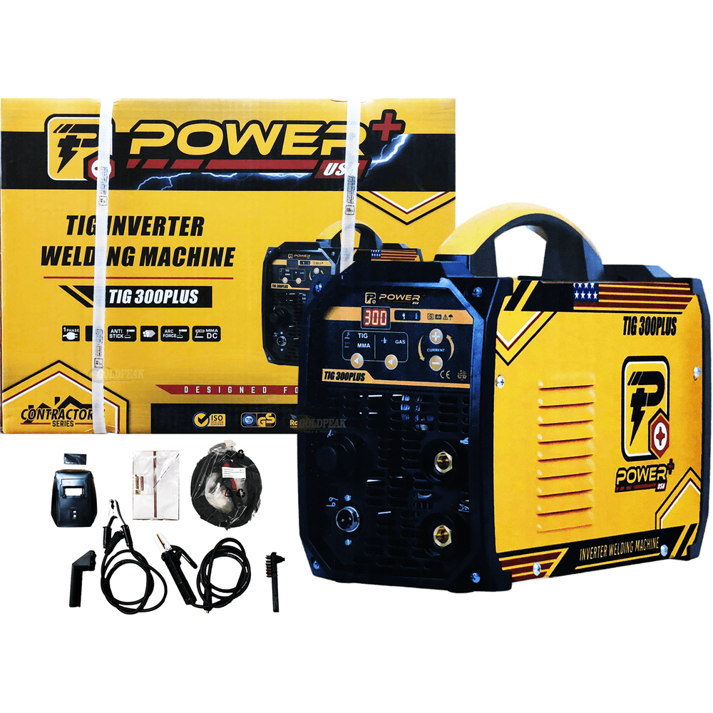 Powerplus TIG 300PLUS DC Inverter Welding Machine 2in1 TIG-ARC | Powerplus by KHM Megatools Corp.