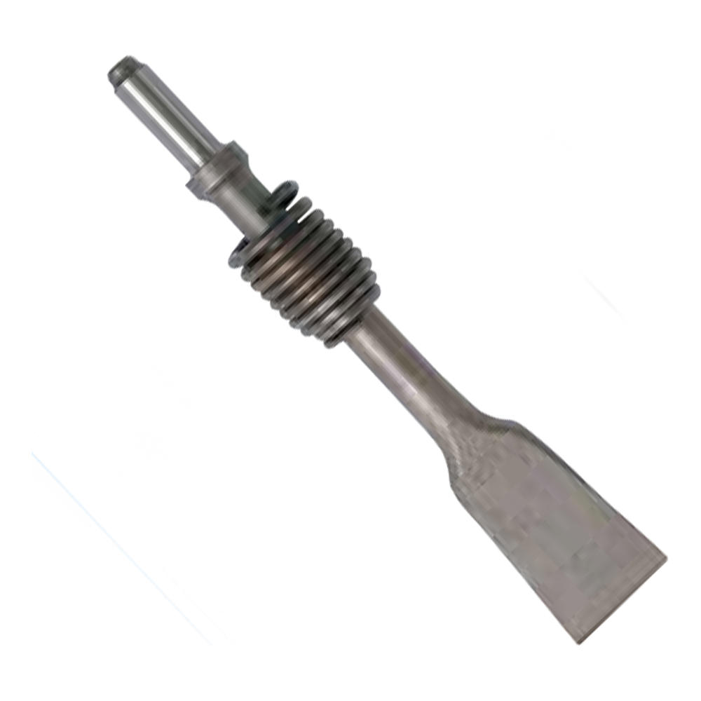 Toku C-33 Asphalt Cutter Chisel with Spring (Round Shank)