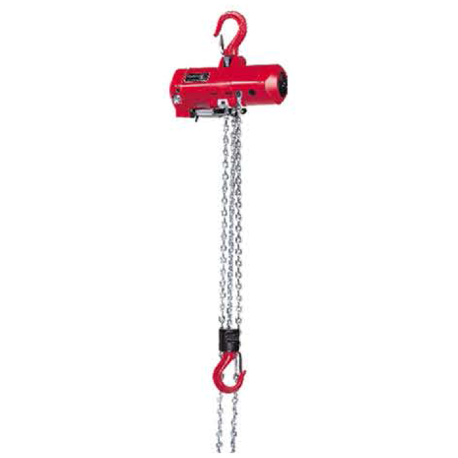 Toku TCR-250DPE Pneumatic Air Chain Hoist 0.2T x 3M (Pendant)