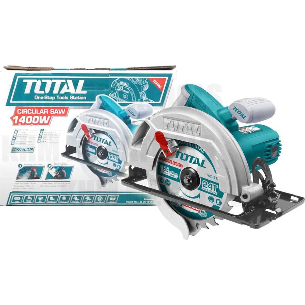 Total TS1141856 Circular Saw 7-1/4