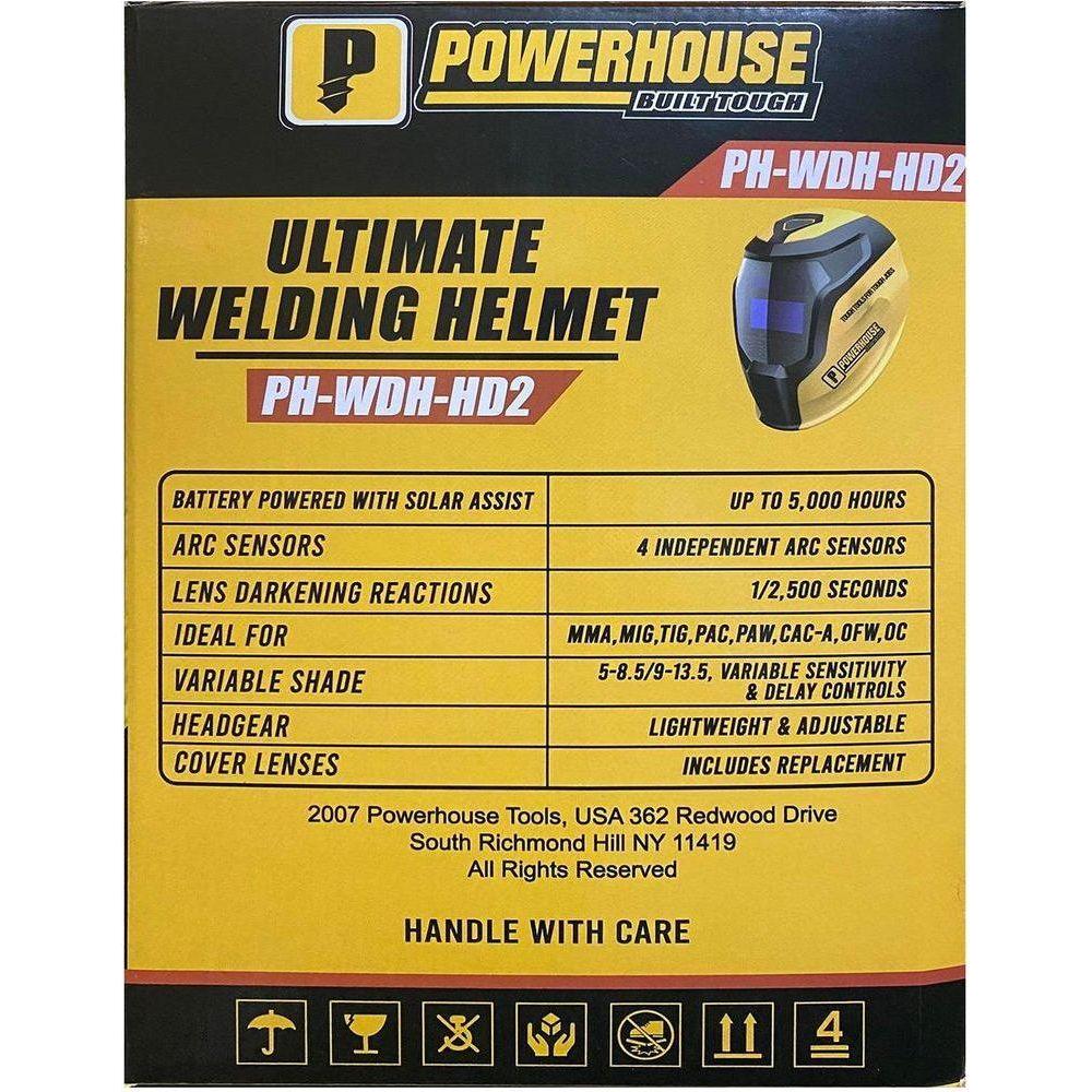 Powerhouse PH-WDH-02 Auto Darkening Welding Helmet - KHM Megatools Corp.