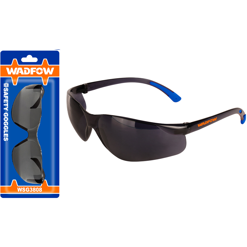 Wadfow WSG3808 Safety Googles (Dark Shade-8) | Wadfow by KHM Megatools Corp.