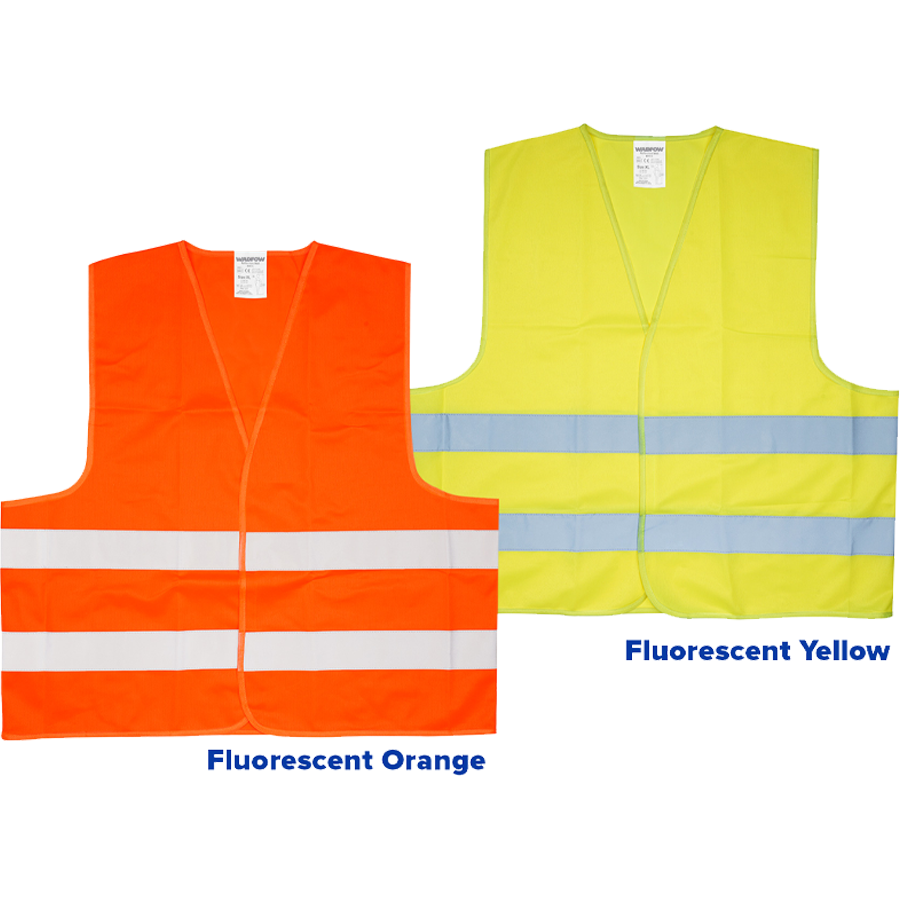 Wadfow Reflection Vest (Fluorescent Colour) | Wadfow by KHM Megatools Corp.