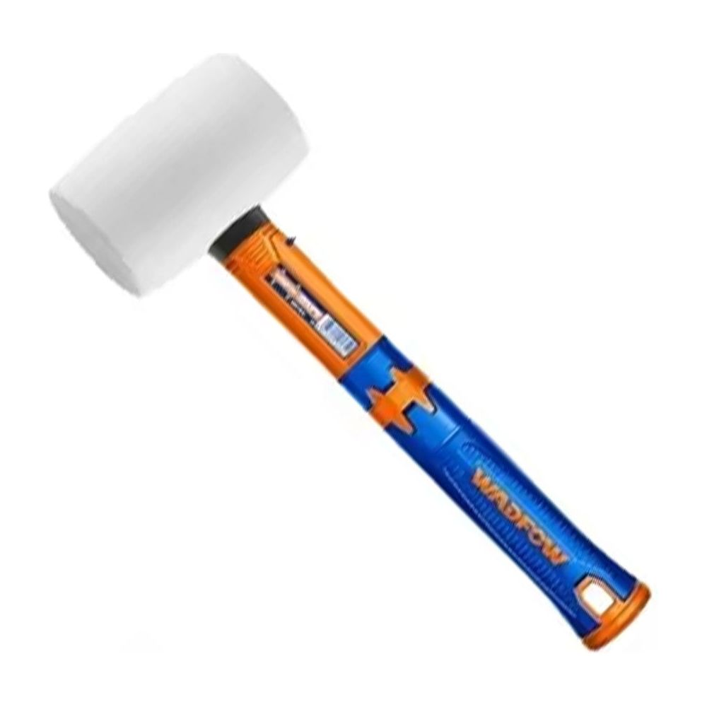 Wadfow WHM7304 Natural Rubber Hammer Fiberglass Handle 16OZ