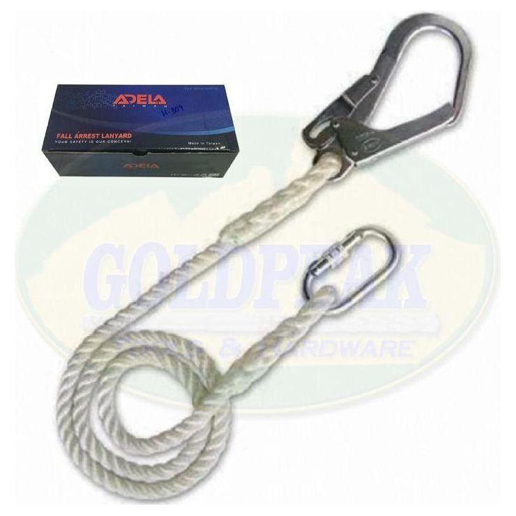 Adela H-309 Lanyard with Carabiner and Big Hook - Goldpeak Tools PH Adela